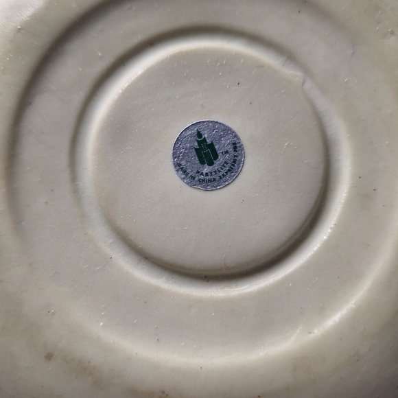 Partylite Black and Cream Feather Native American Pattern Light Candle Holder - Picture 10 of 10